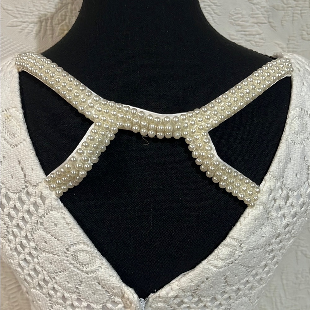 Lilly Pulitzer Mercer Lace White Lace‎ Dress, size 2 - Picture 8 of 14